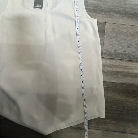 NWT‎ Eileen Fisher 100% Silk Women Tank Blouse- PS - Picture 9 of 12